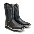 Botas Industriales de estilo Vaquero para Caballero Napa Negra