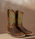 Bota Vaquera Rondinelo Caoba Tubo Alazán Miel