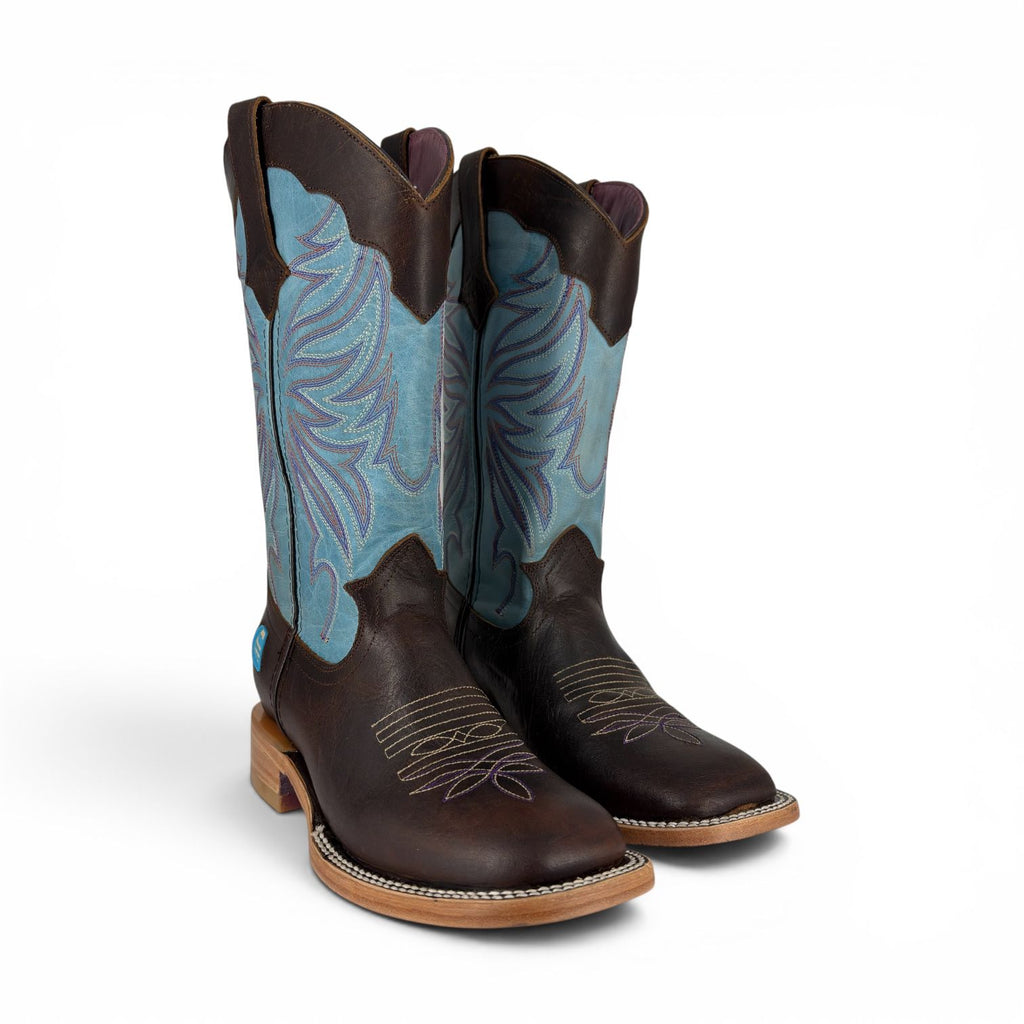 Bota Vaquera para Dama "Atardecer Violeta"