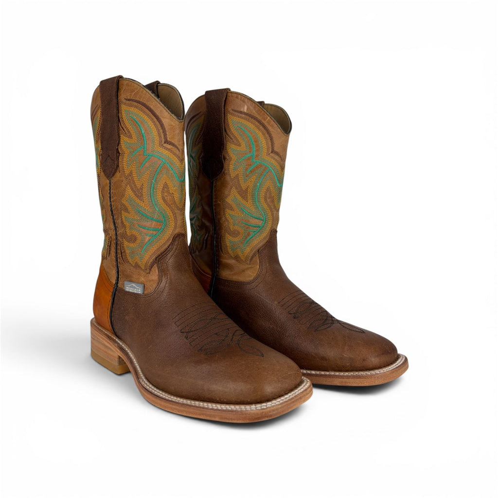 Bota Vaquera Rondinelo Caoba Tubo Alazán Miel