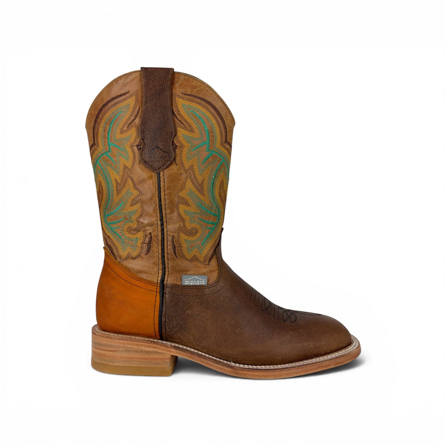 Bota Vaquera Rondinelo Caoba Tubo Alazán Miel