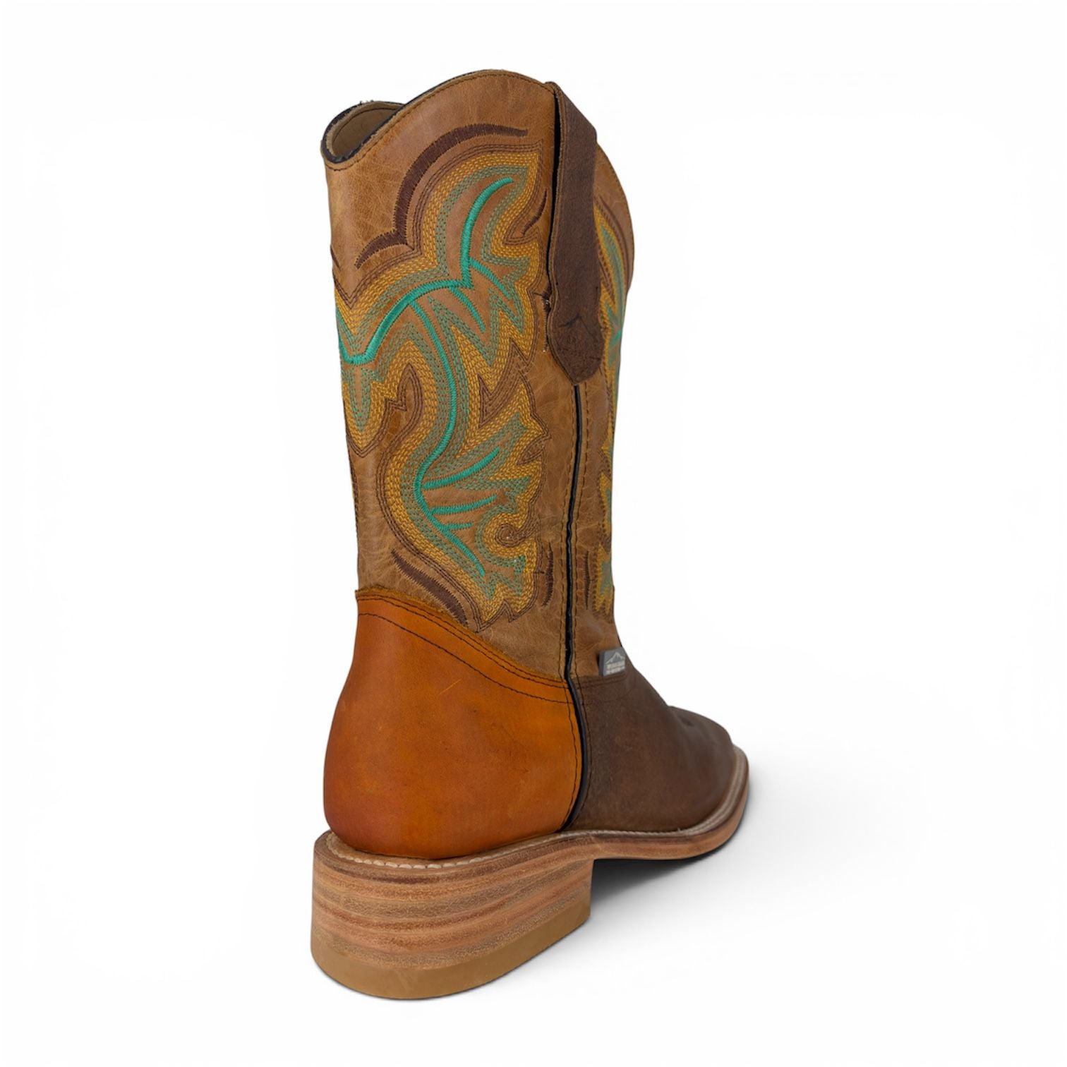 Bota Vaquera Rondinelo Caoba Tubo Alazán Miel