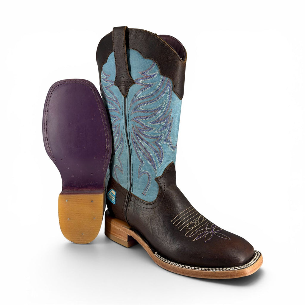 Bota Vaquera para Dama "Atardecer Violeta"